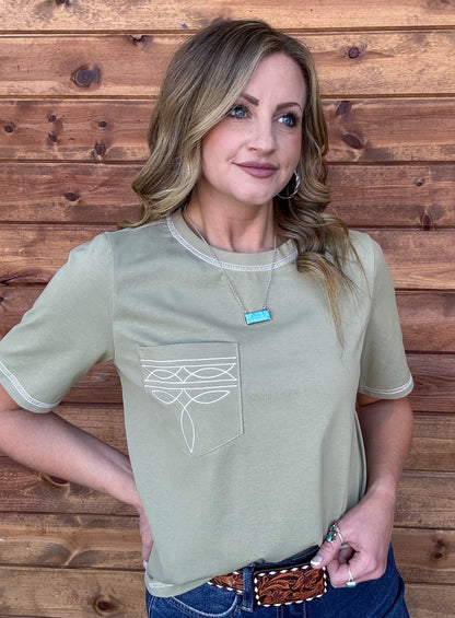 Boot Stitch Tee