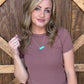 The Abby Top *Red Bean