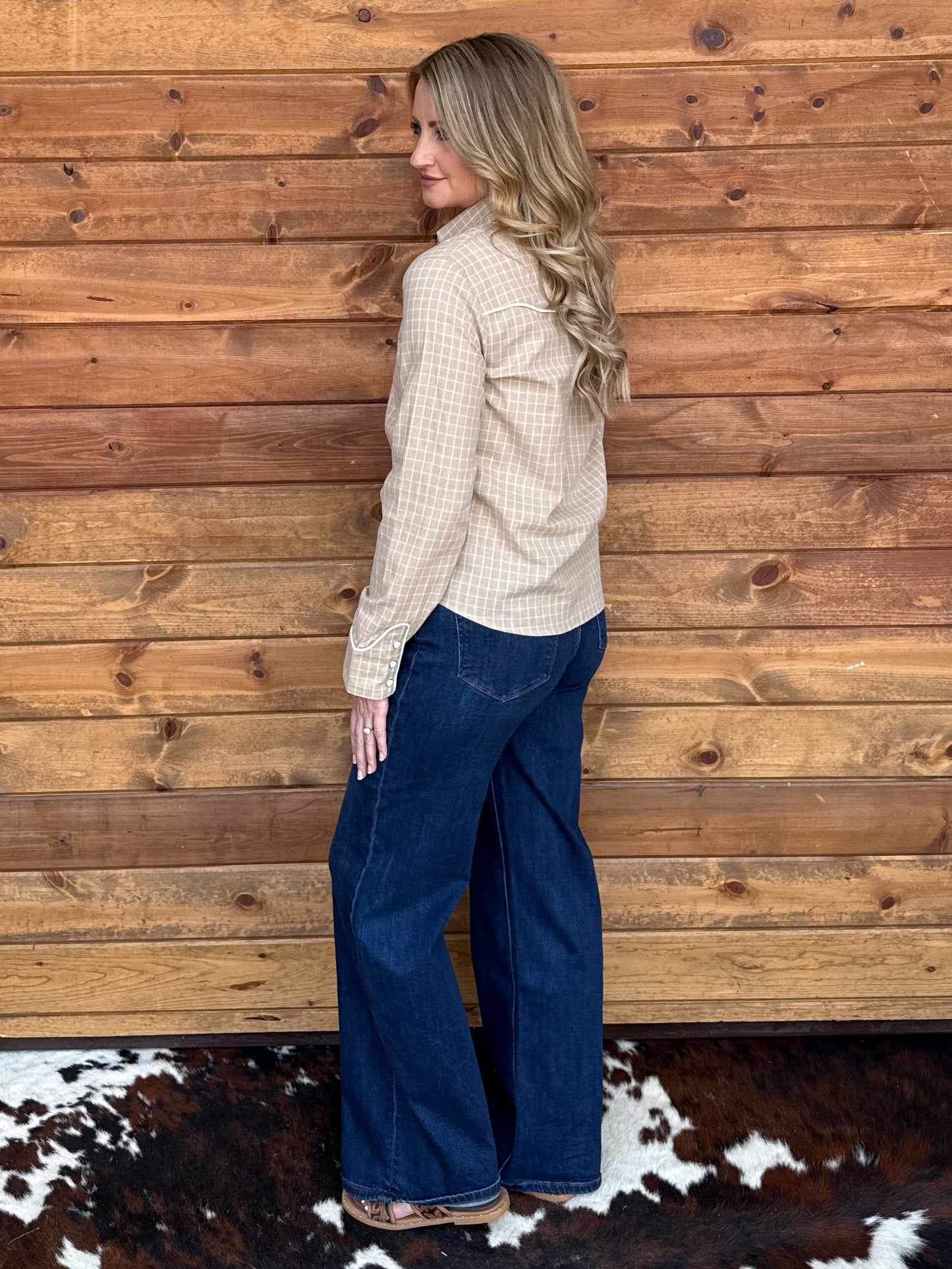 The Topeka Plaid Pearl Snap