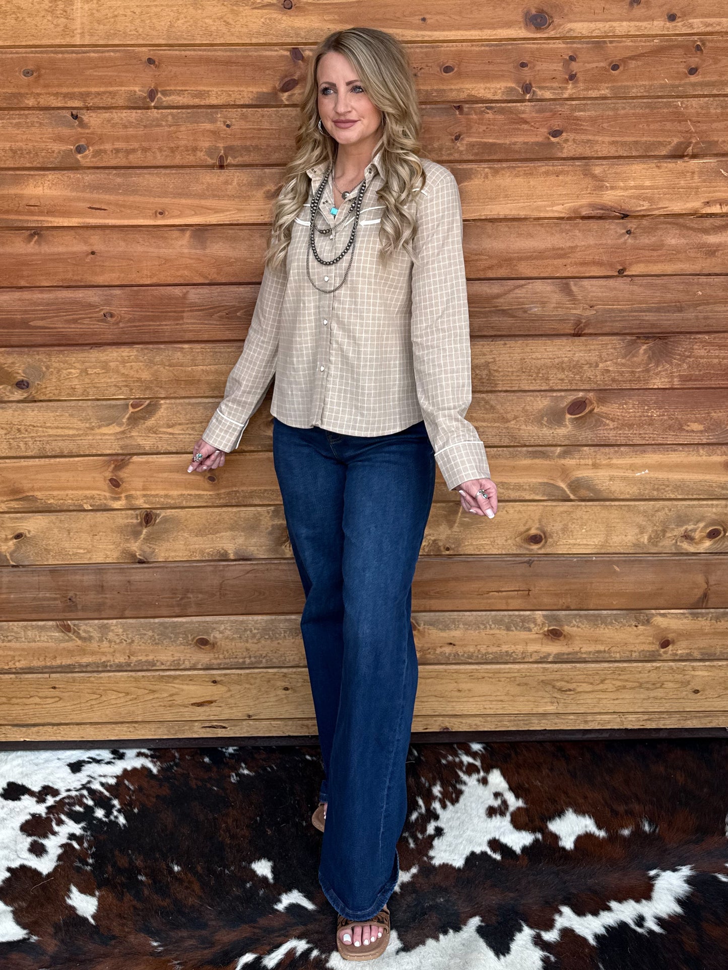 The Topeka Plaid Pearl Snap