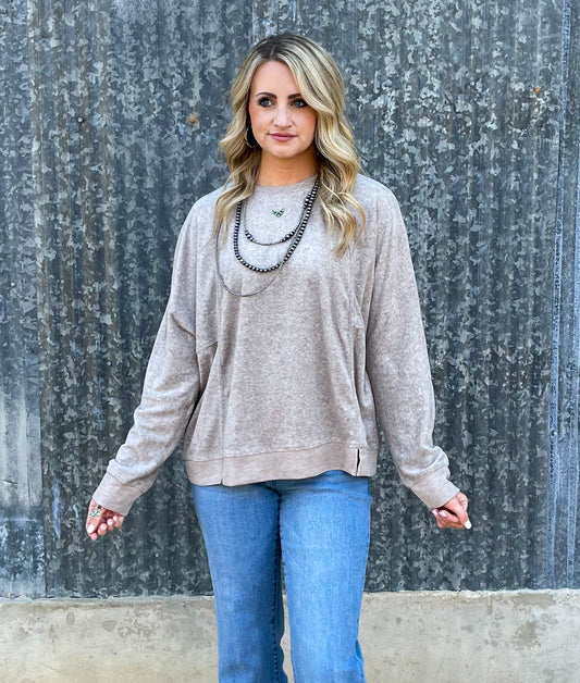 A Classic Cozy Sweater *Mocha