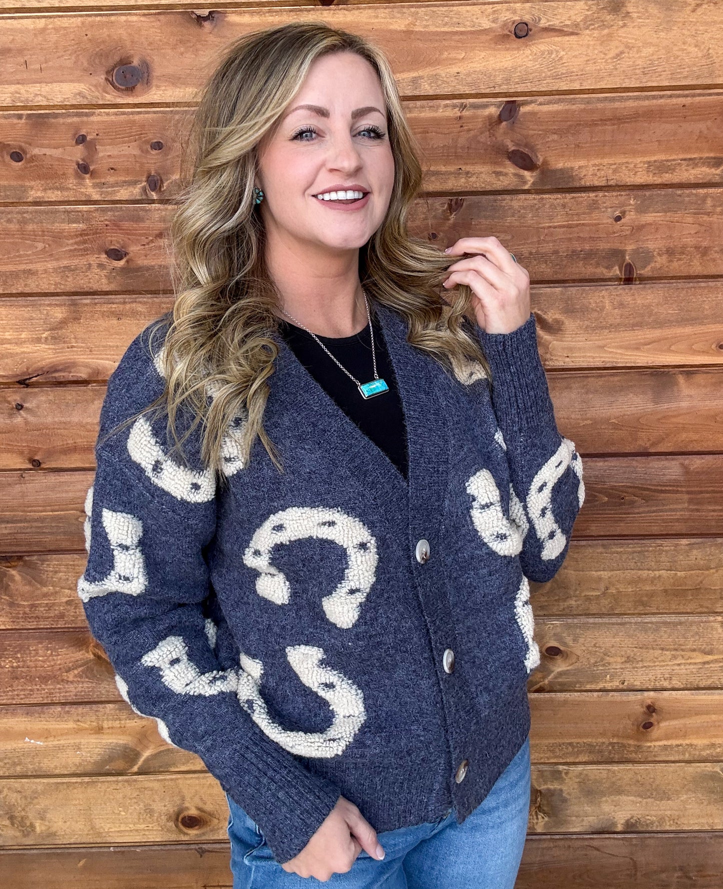 The Horseshoe Cardigan