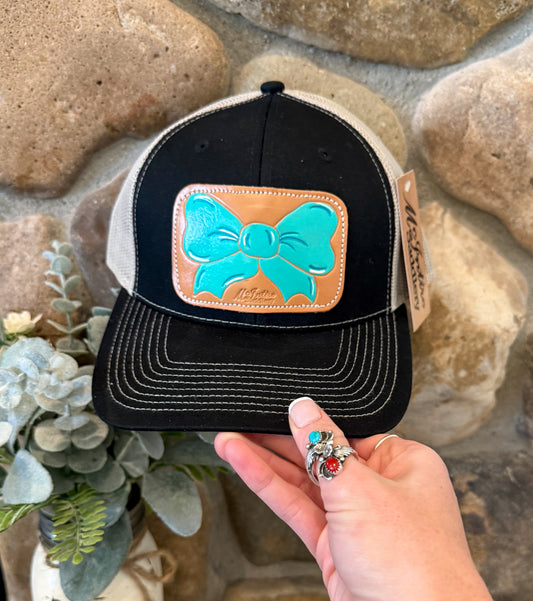 The Turquoise Bow Trucker Hat