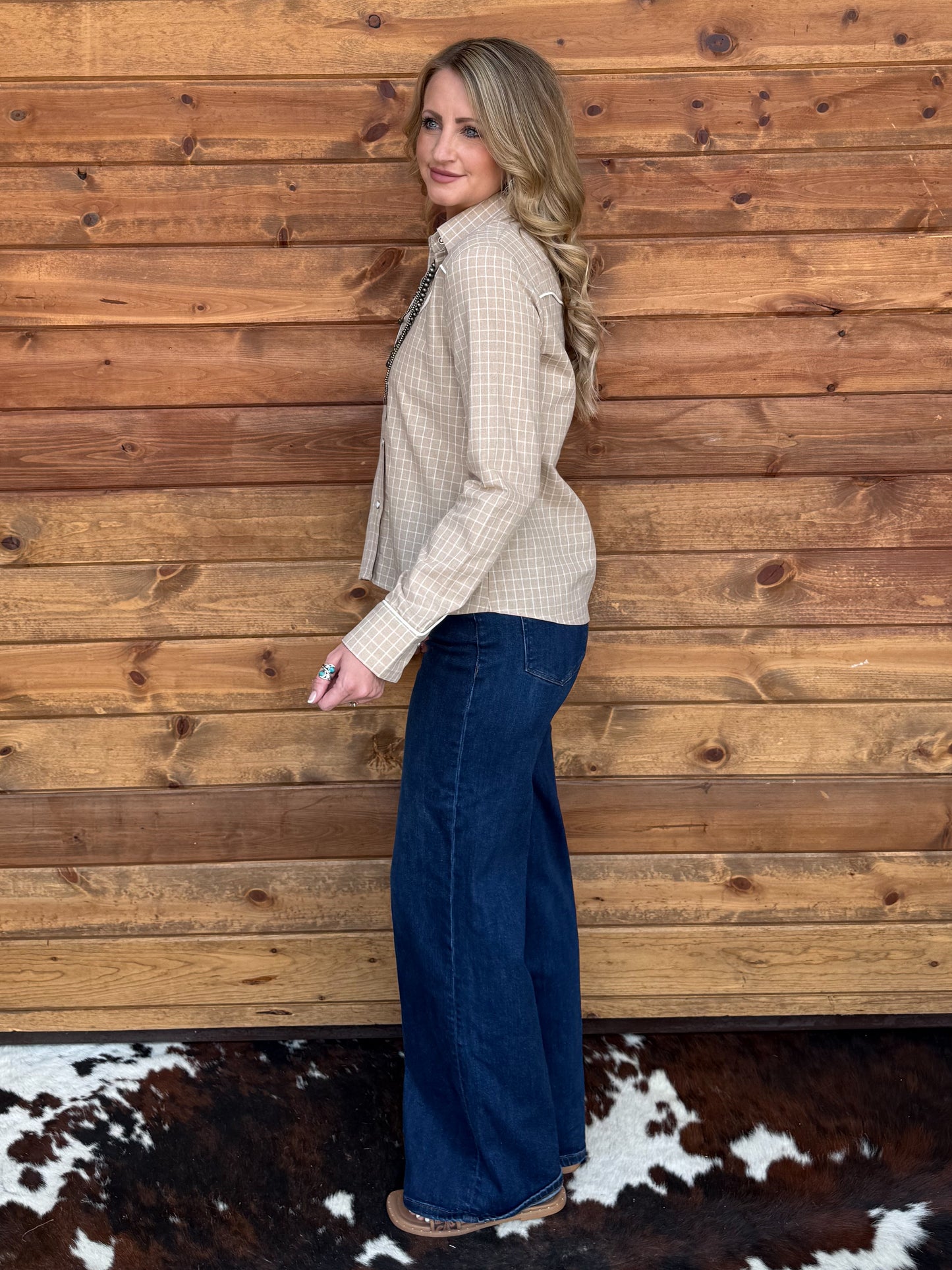 The Topeka Plaid Pearl Snap