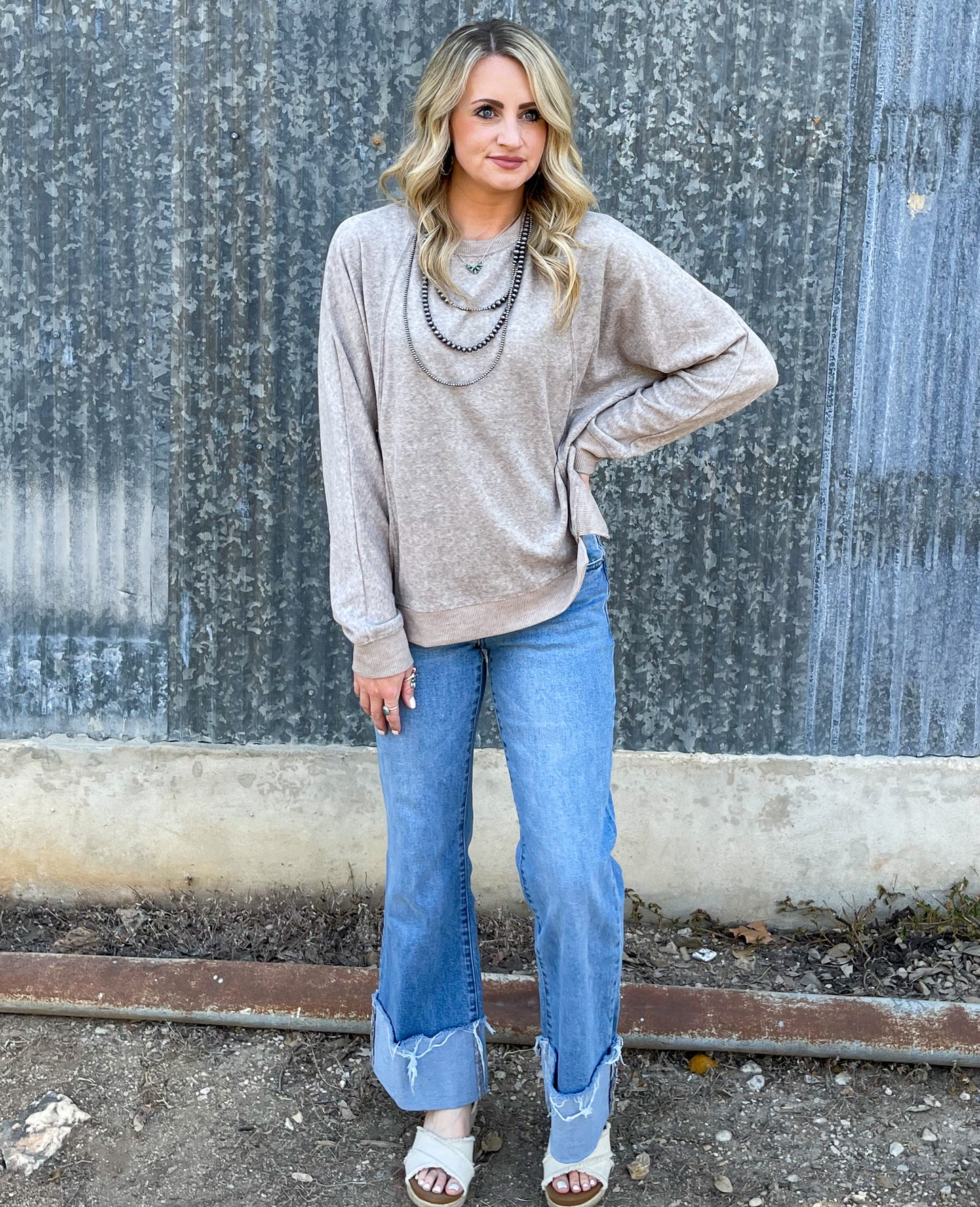 A Classic Cozy Sweater *Mocha