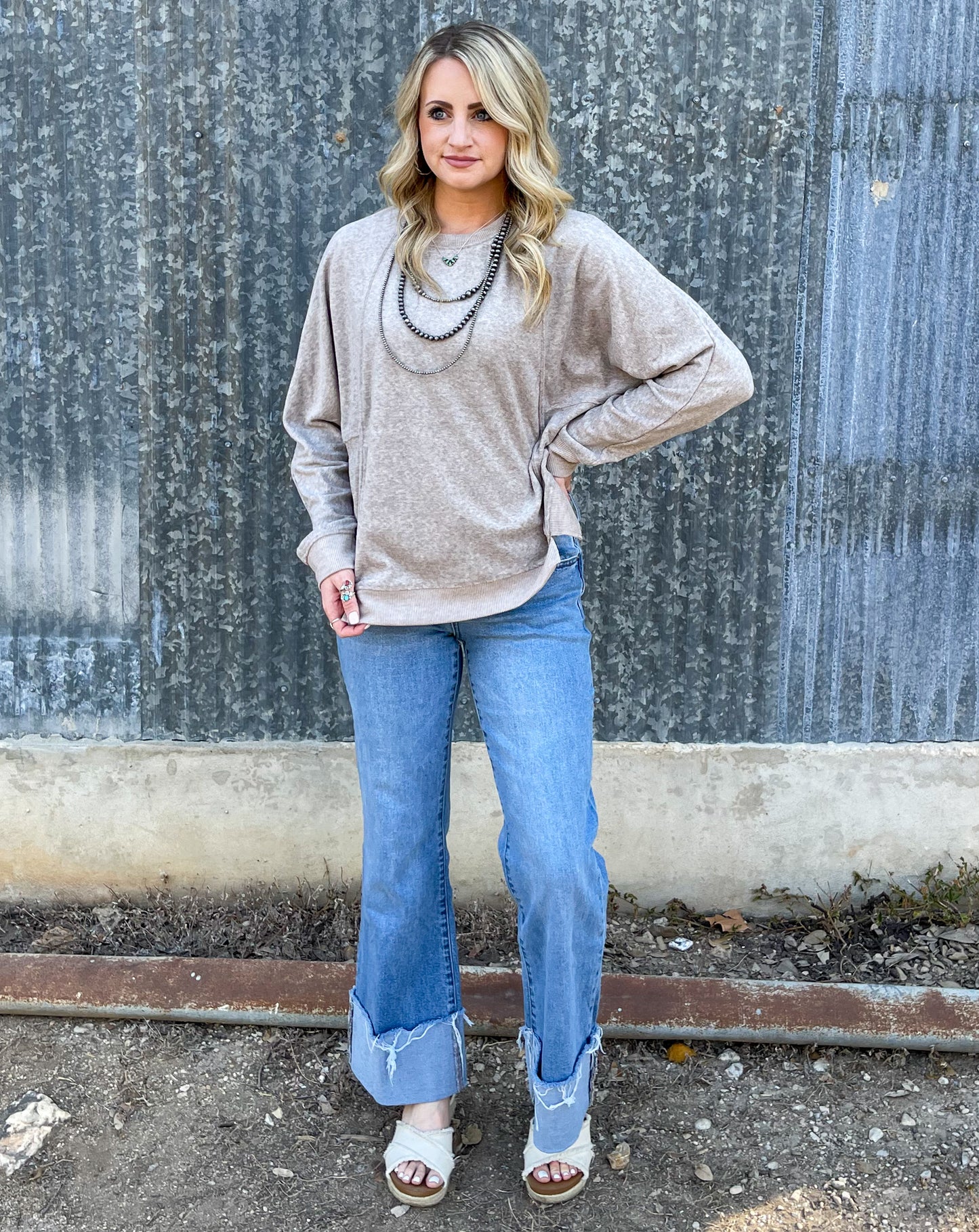 A Classic Cozy Sweater *Mocha