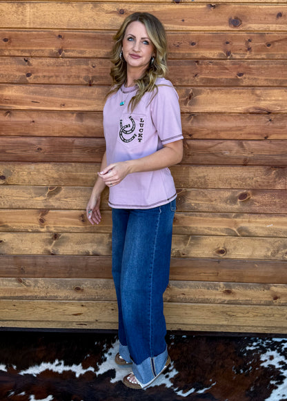 Lucky Horseshoe Tee