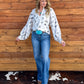 Ranchy Blouse *Black & White