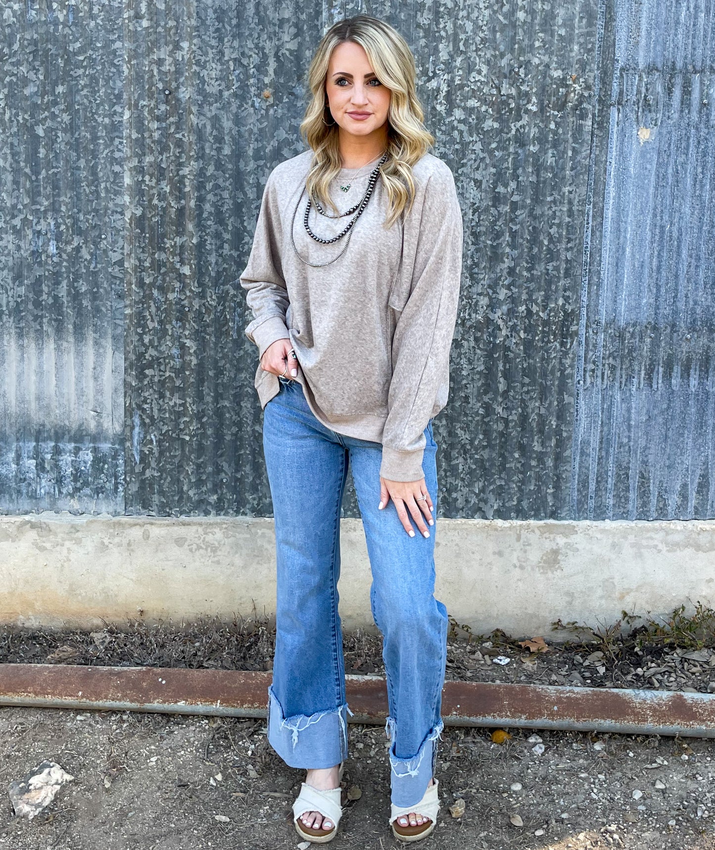 A Classic Cozy Sweater *Mocha