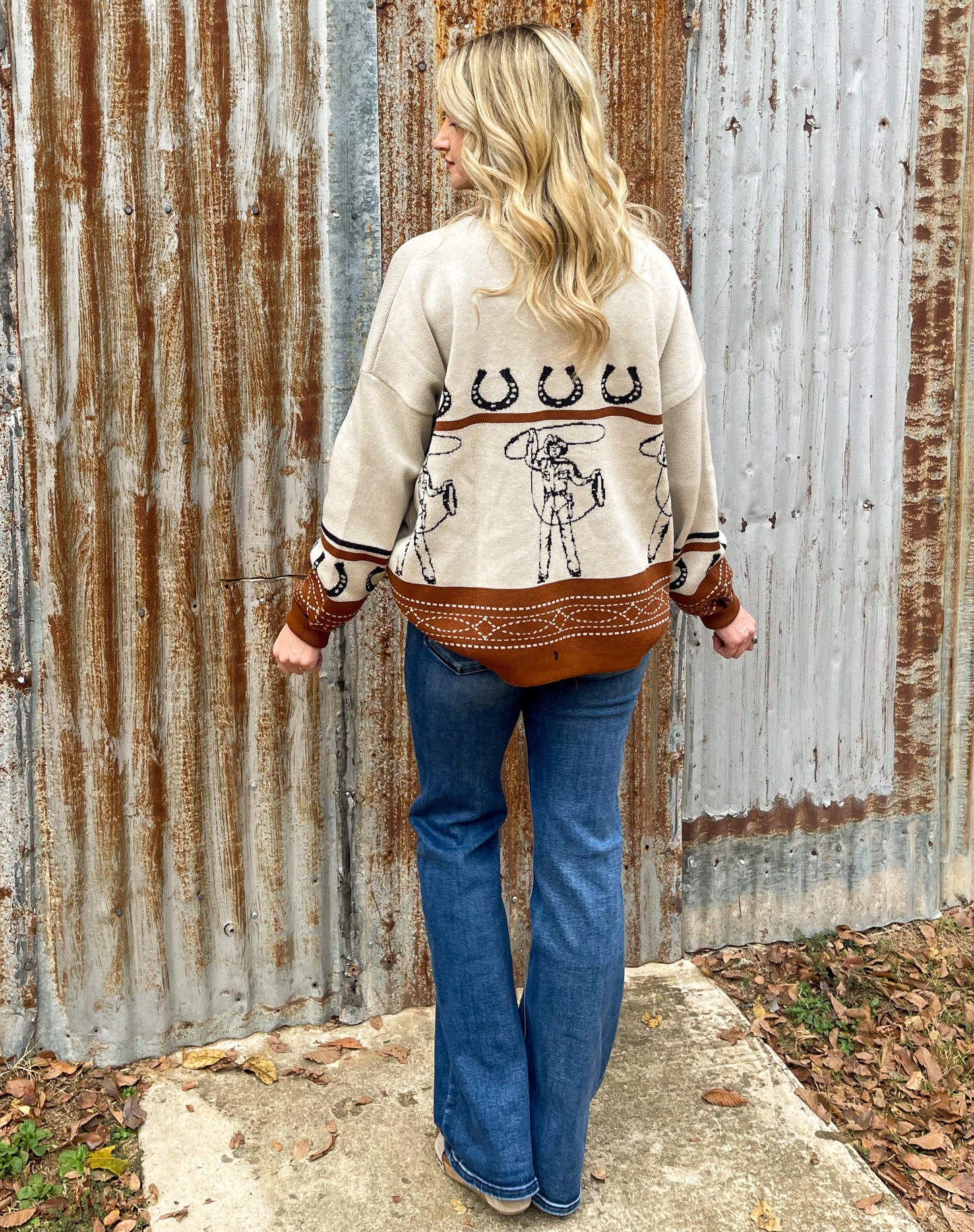 Rootin' Tootin' Cowboy Sweater