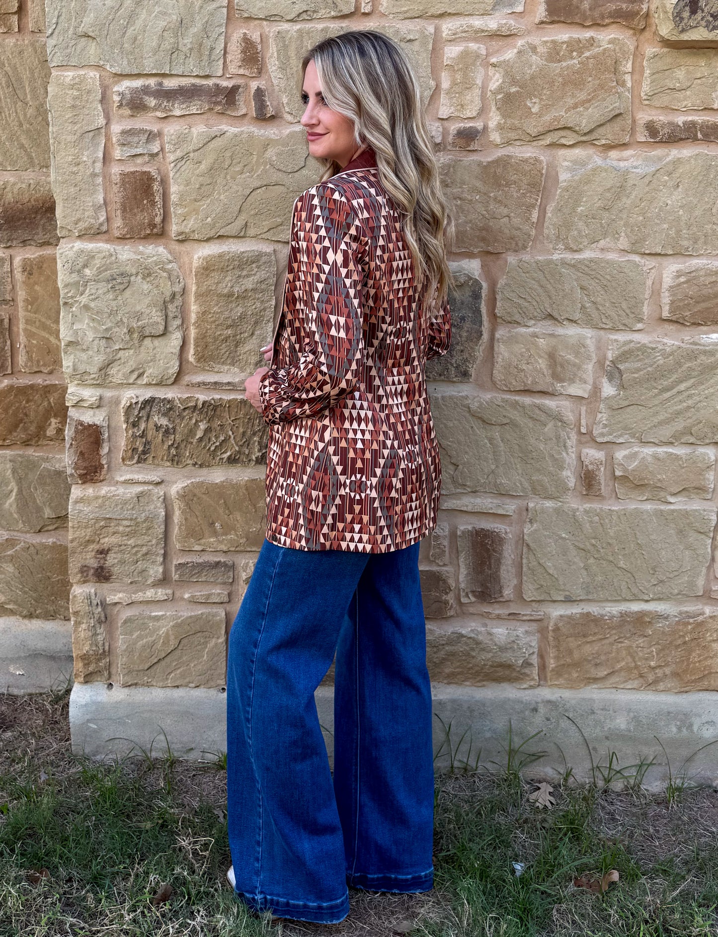 Rodeo Drive Aztec Blazer