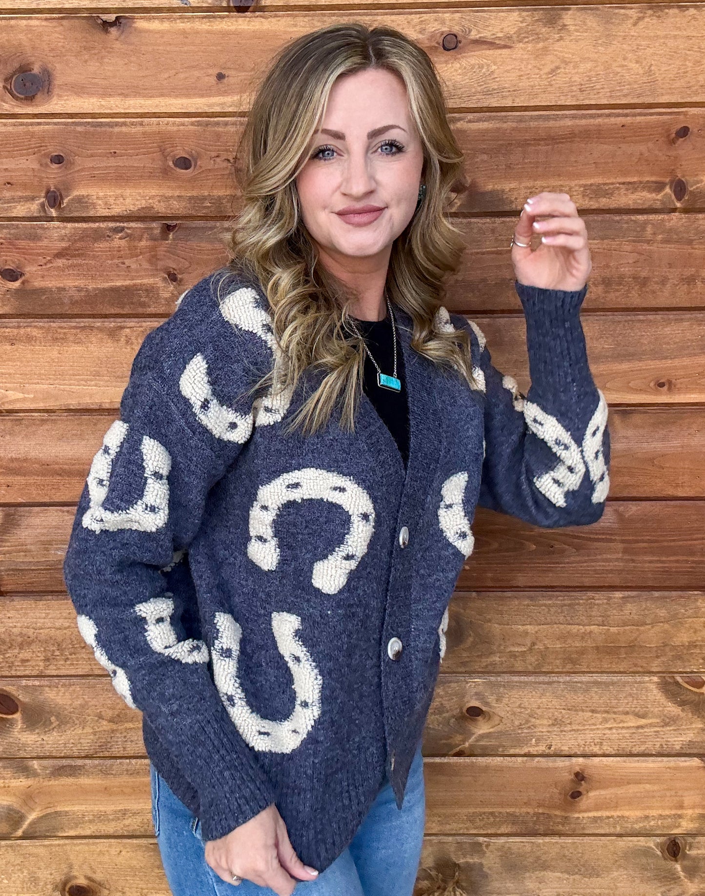 The Horseshoe Cardigan