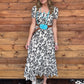 Floral Horses Dress