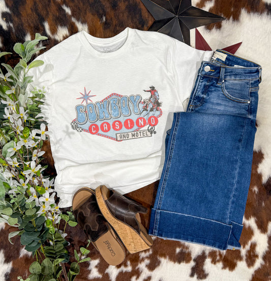 Cowboy Casino Tee