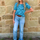 Turquoise Desert Top