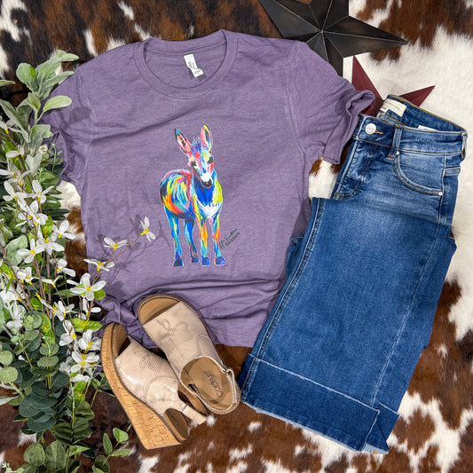 Purple Donkey Tee