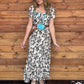 Floral Horses Dress