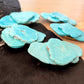 Turquoise Slab Belt Buckle