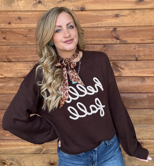 Hello Fall Sweater