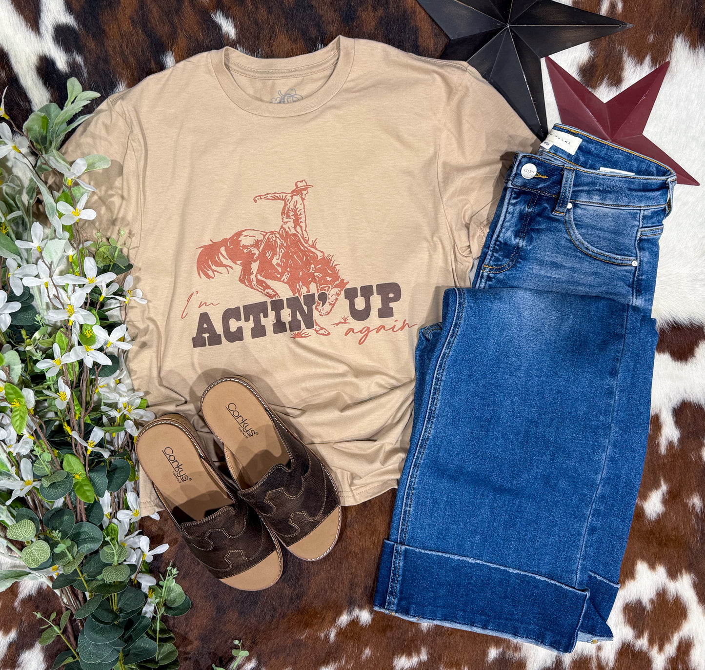 Actin’ Up Again Tee