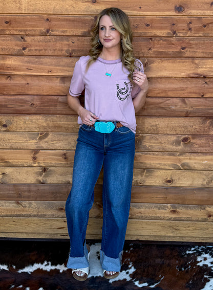 Lucky Horseshoe Tee