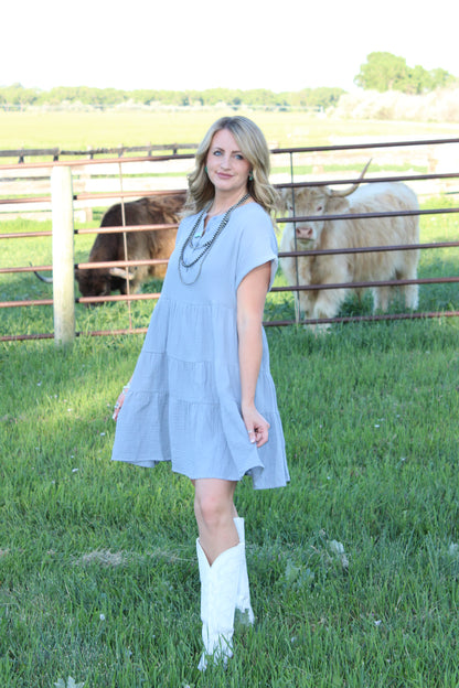 Summer Blues Dress