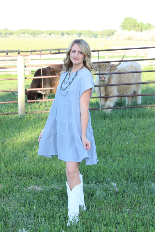 Summer Blues Dress