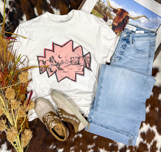 Pink Desert Tee