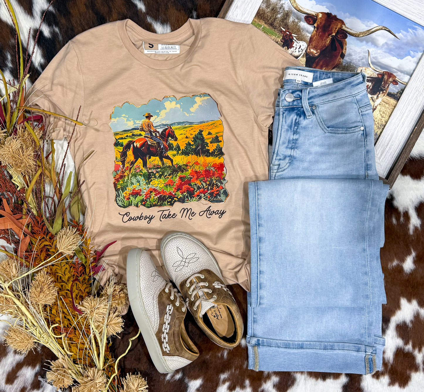 Cowboy Take Me Away Tee