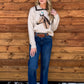 Collared Horse Sweater