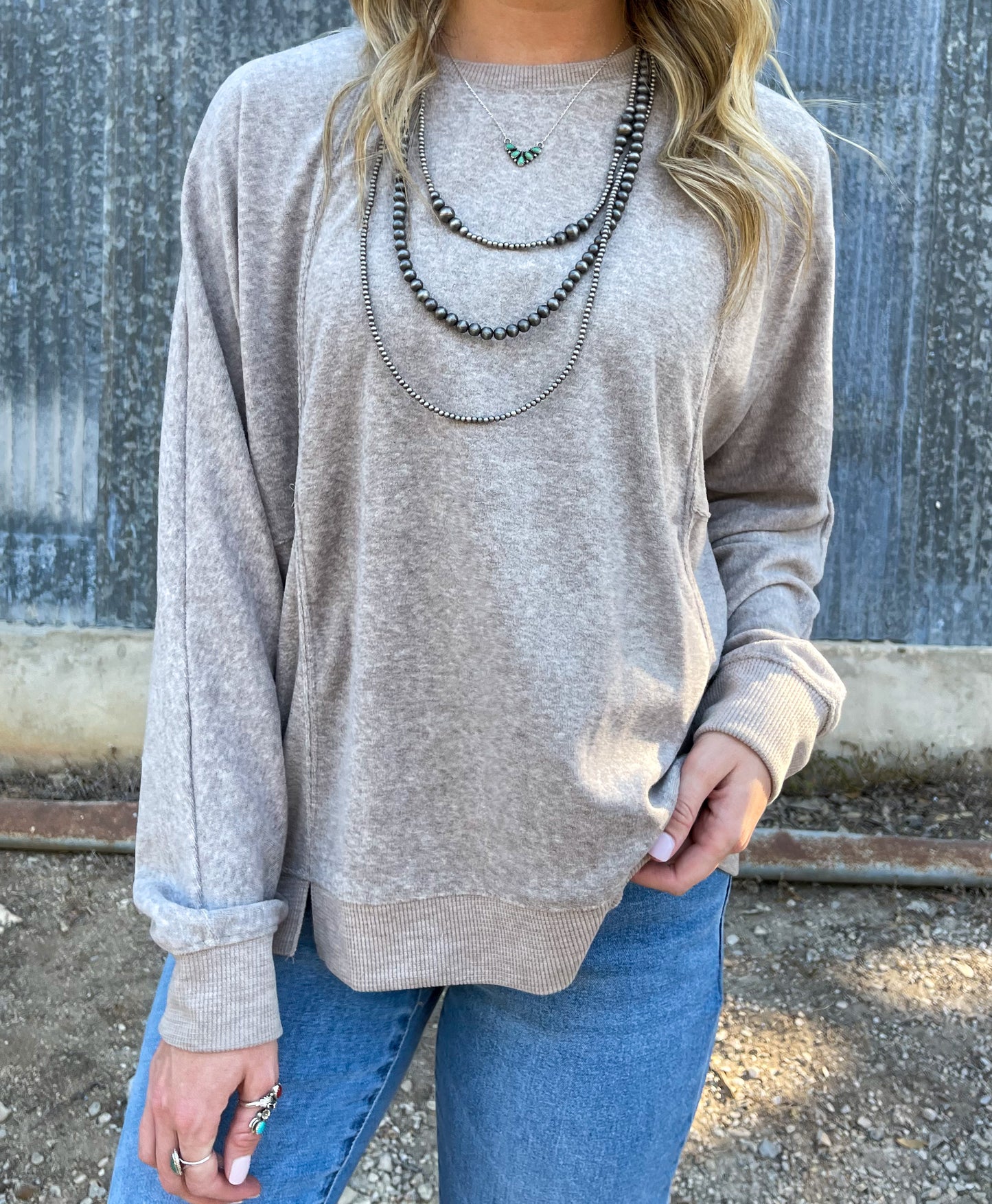 A Classic Cozy Sweater *Mocha