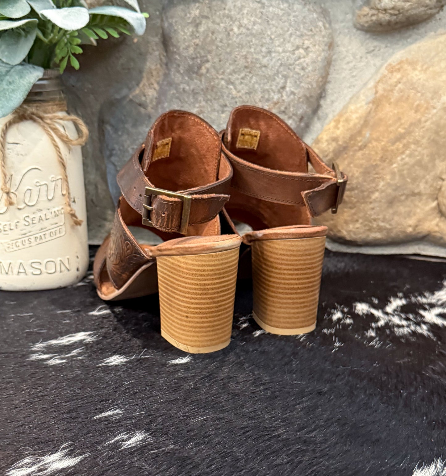 Mika 2.0 Floral Heels by Roper