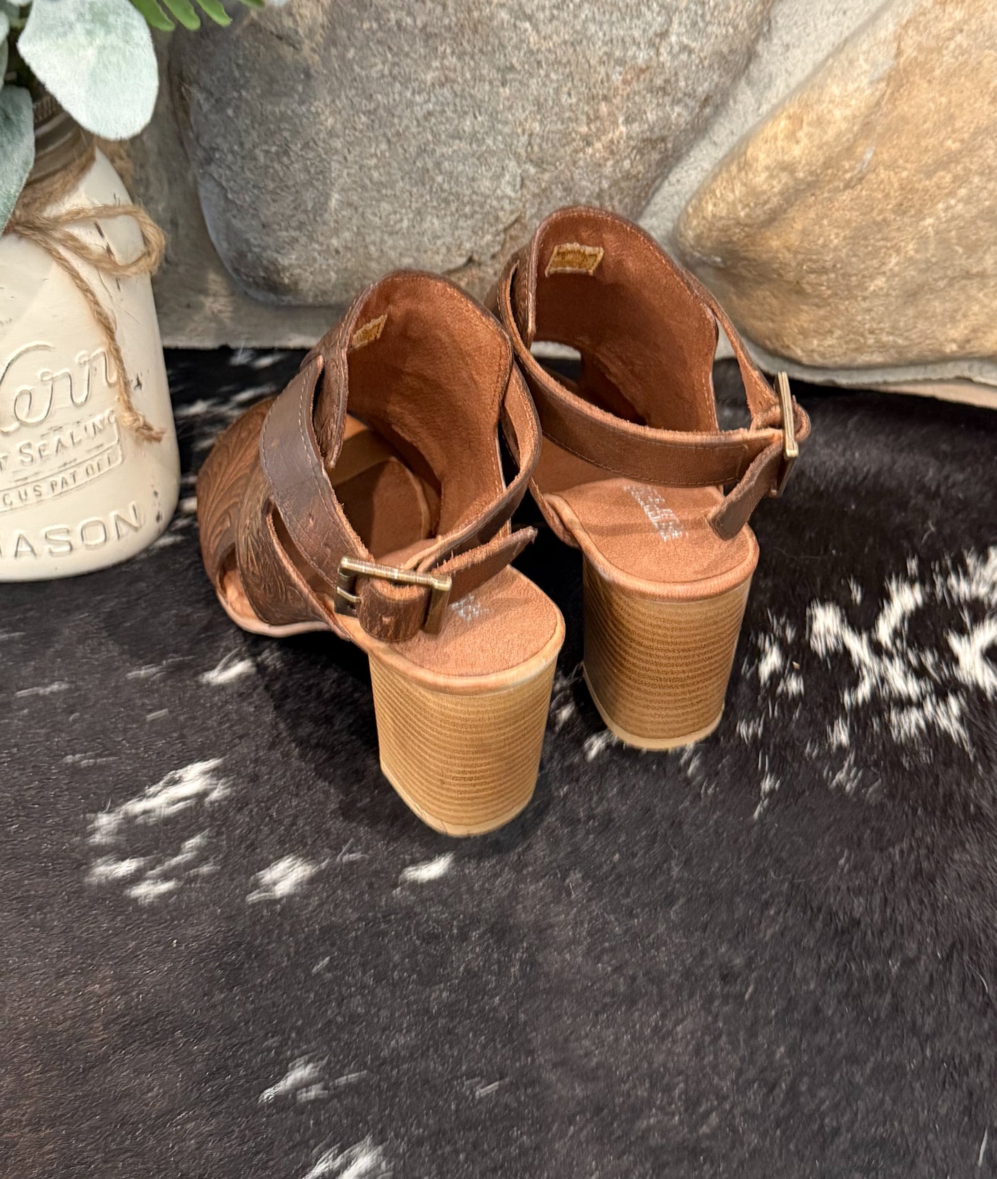 Mika 2.0 Floral Heels by Roper