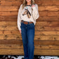 Collared Horse Sweater