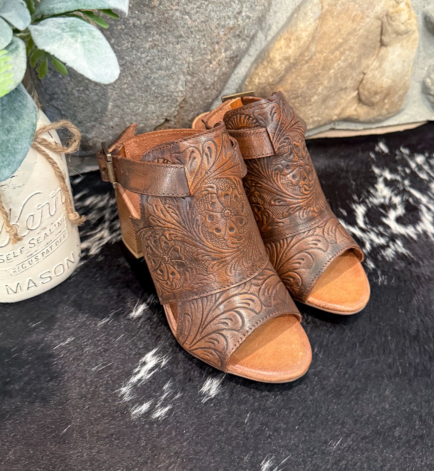 Mika 2.0 Floral Heels by Roper