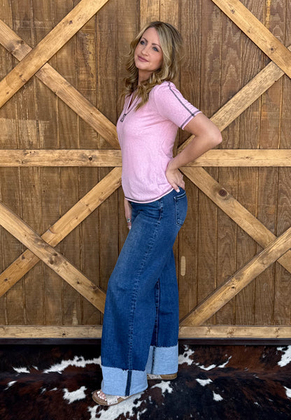 Basic Pink Top