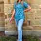 Turquoise Desert Top