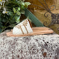 Nadia Fire Aztec Cowhide Slides