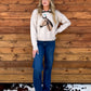 Collared Horse Sweater