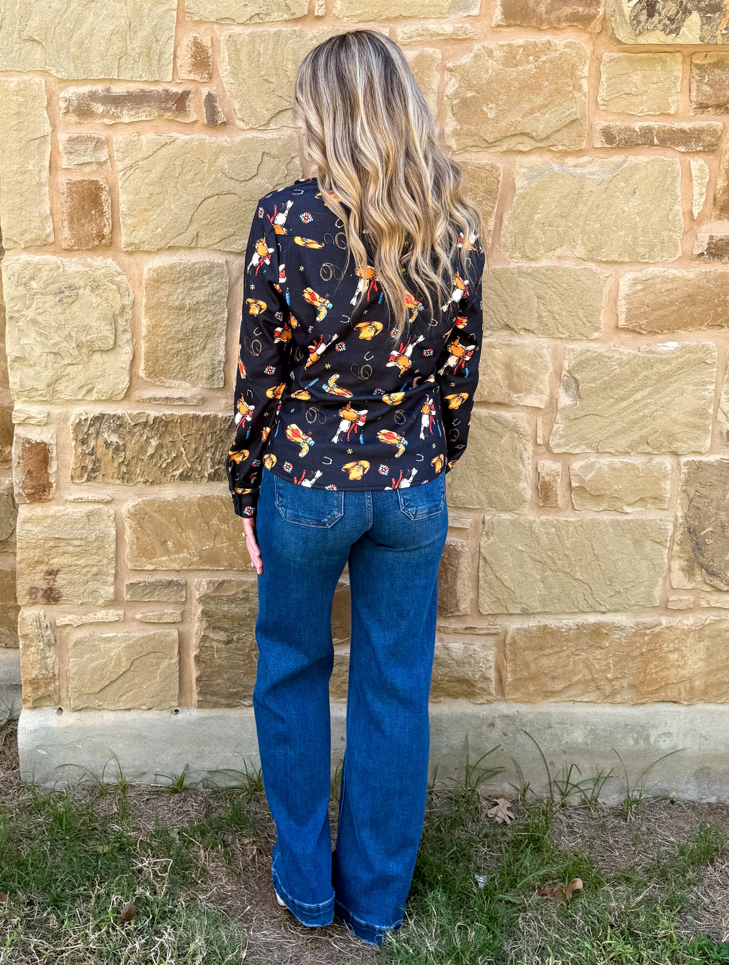 Cowboy Essentials Button-Up Top