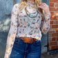 Cowboy Desert Mesh Top