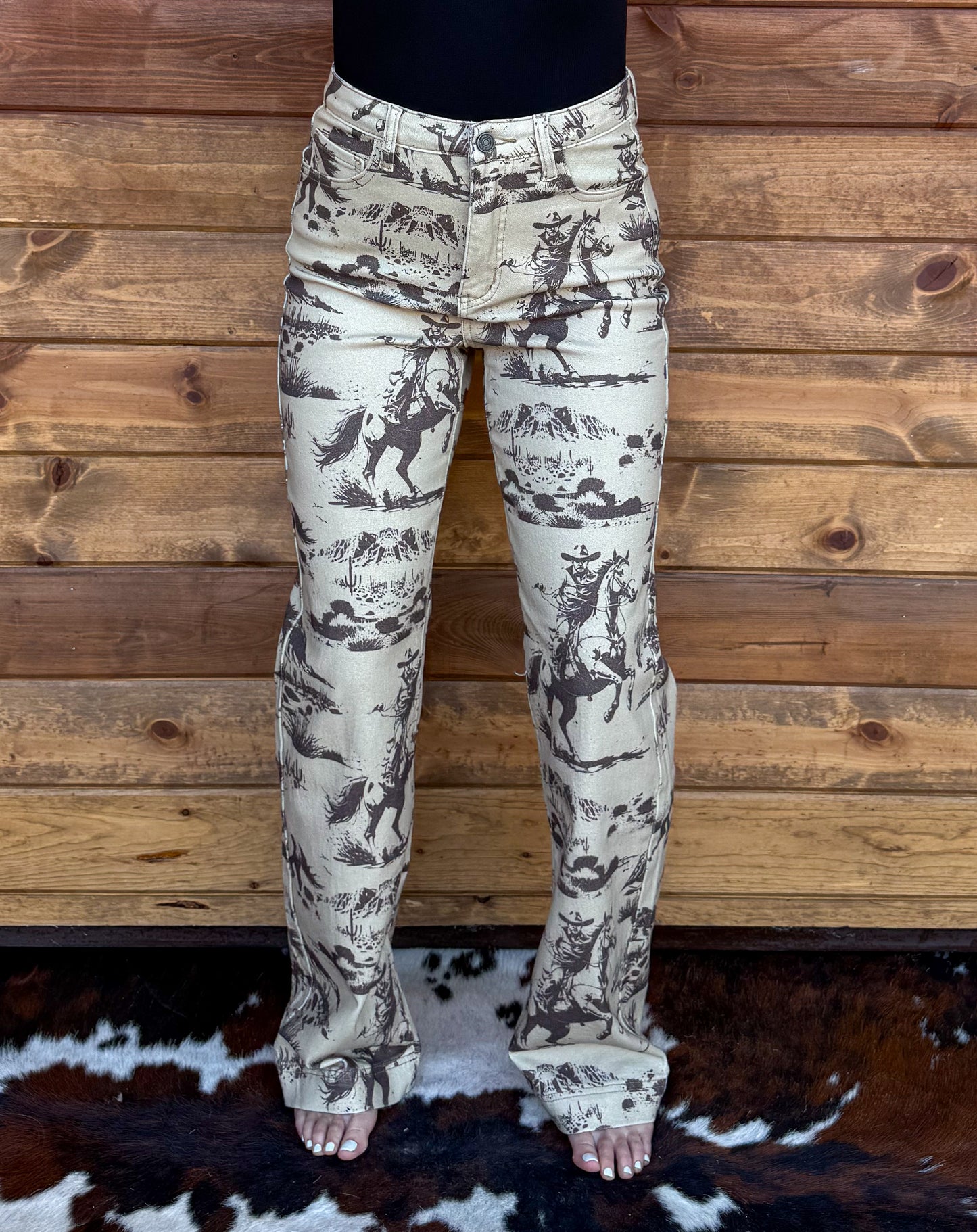 Western Cowboy Trouser Jeans