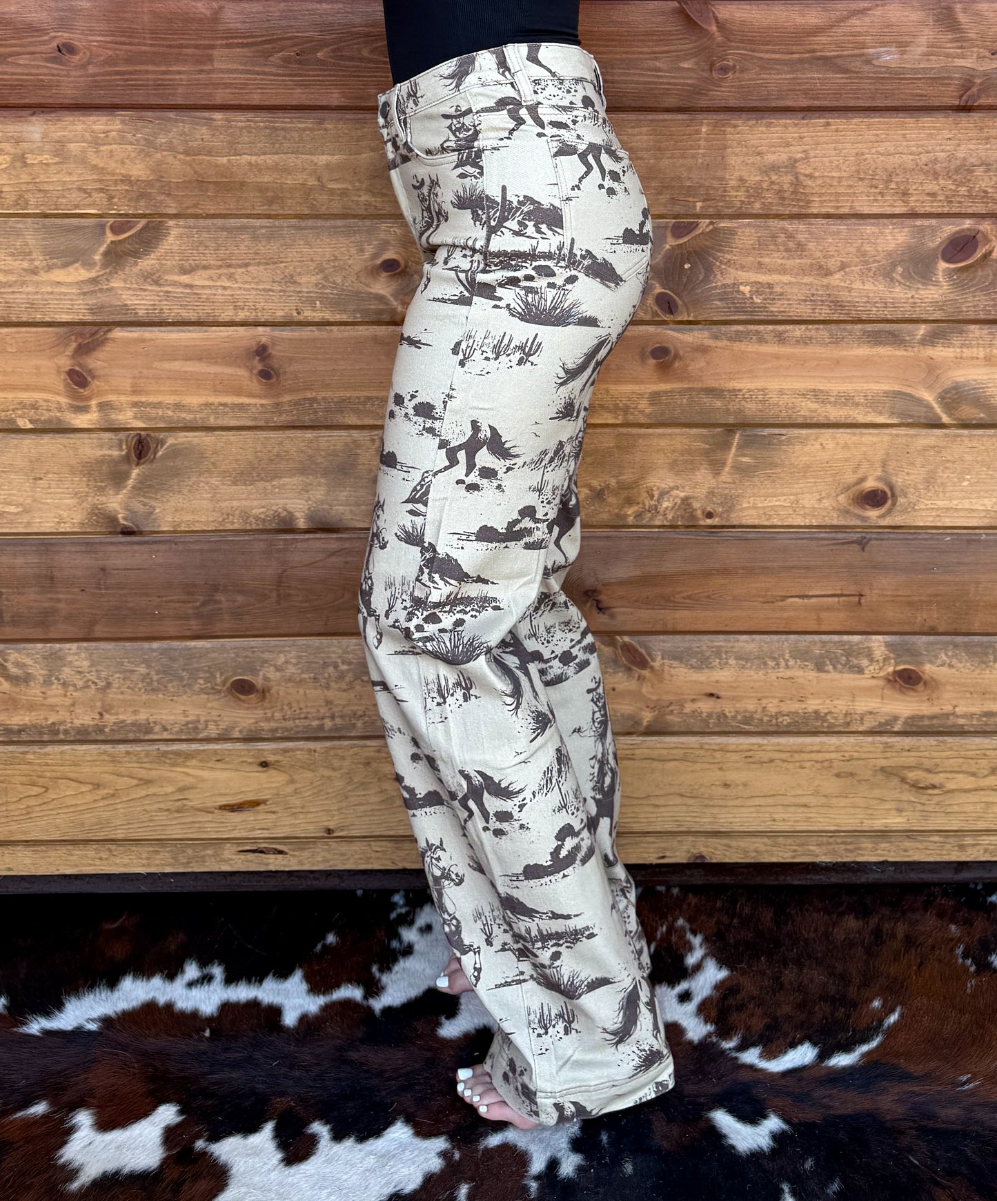 Western Cowboy Trouser Jeans