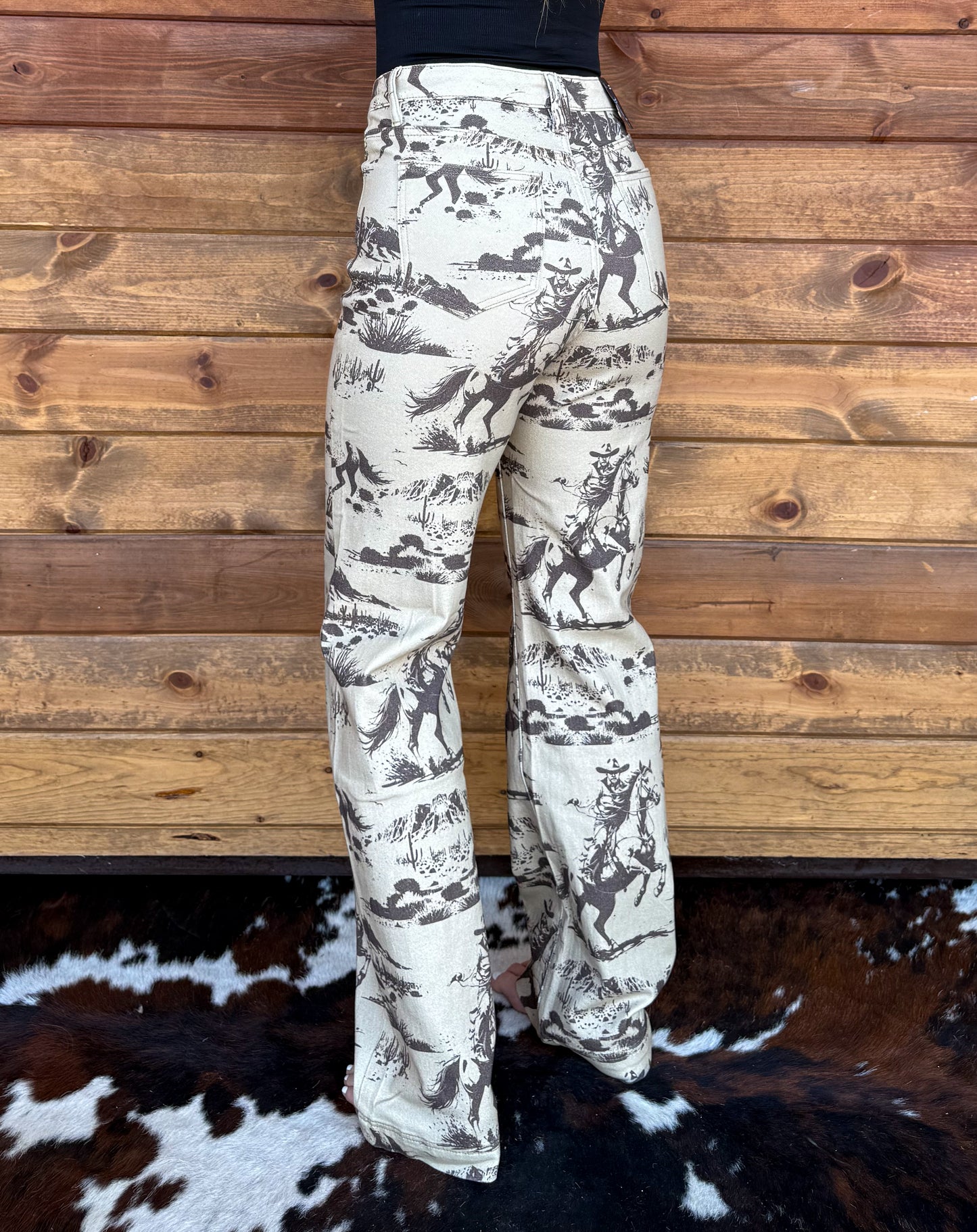 Western Cowboy Trouser Jeans