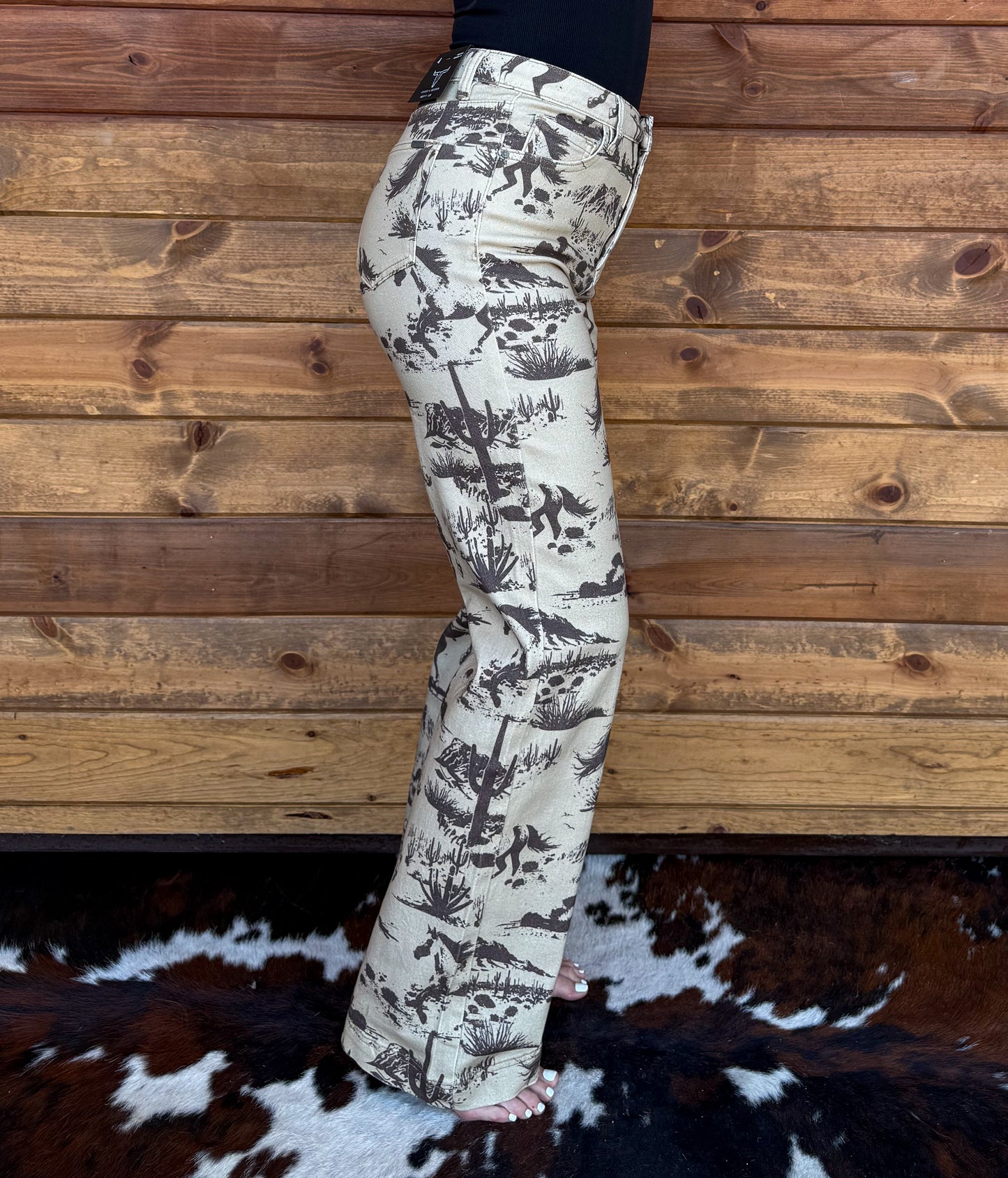 Western Cowboy Trouser Jeans