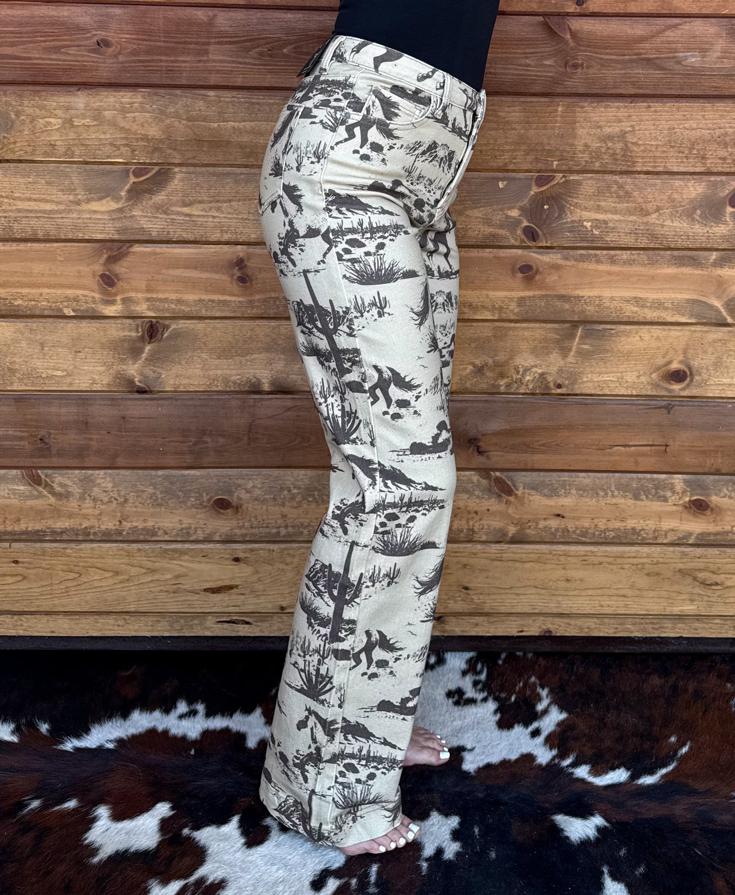 Western Cowboy Trouser Jeans