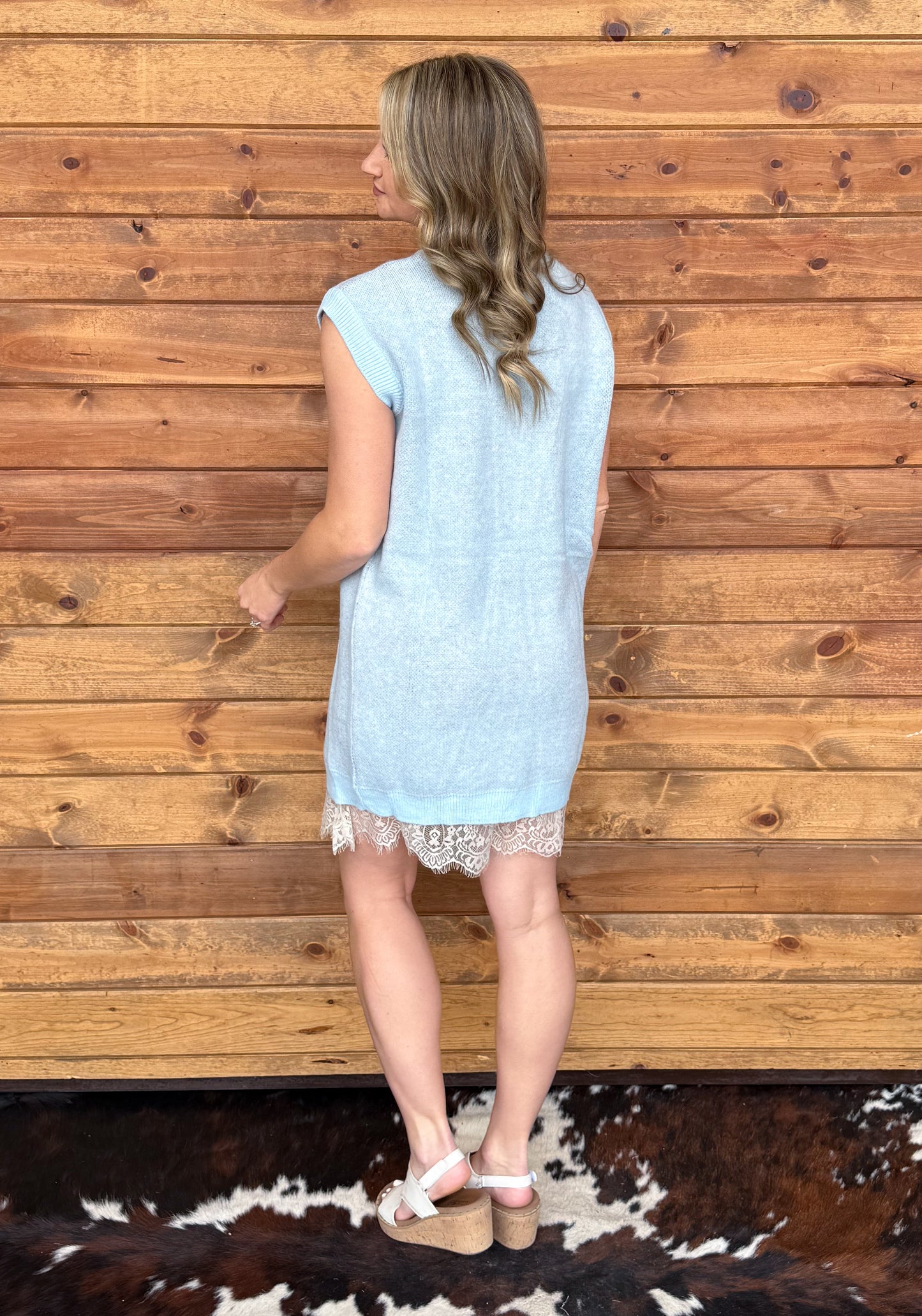 Western Horse Sweater Dress