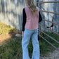 Southern Cactus Puffer Vest *Mauve