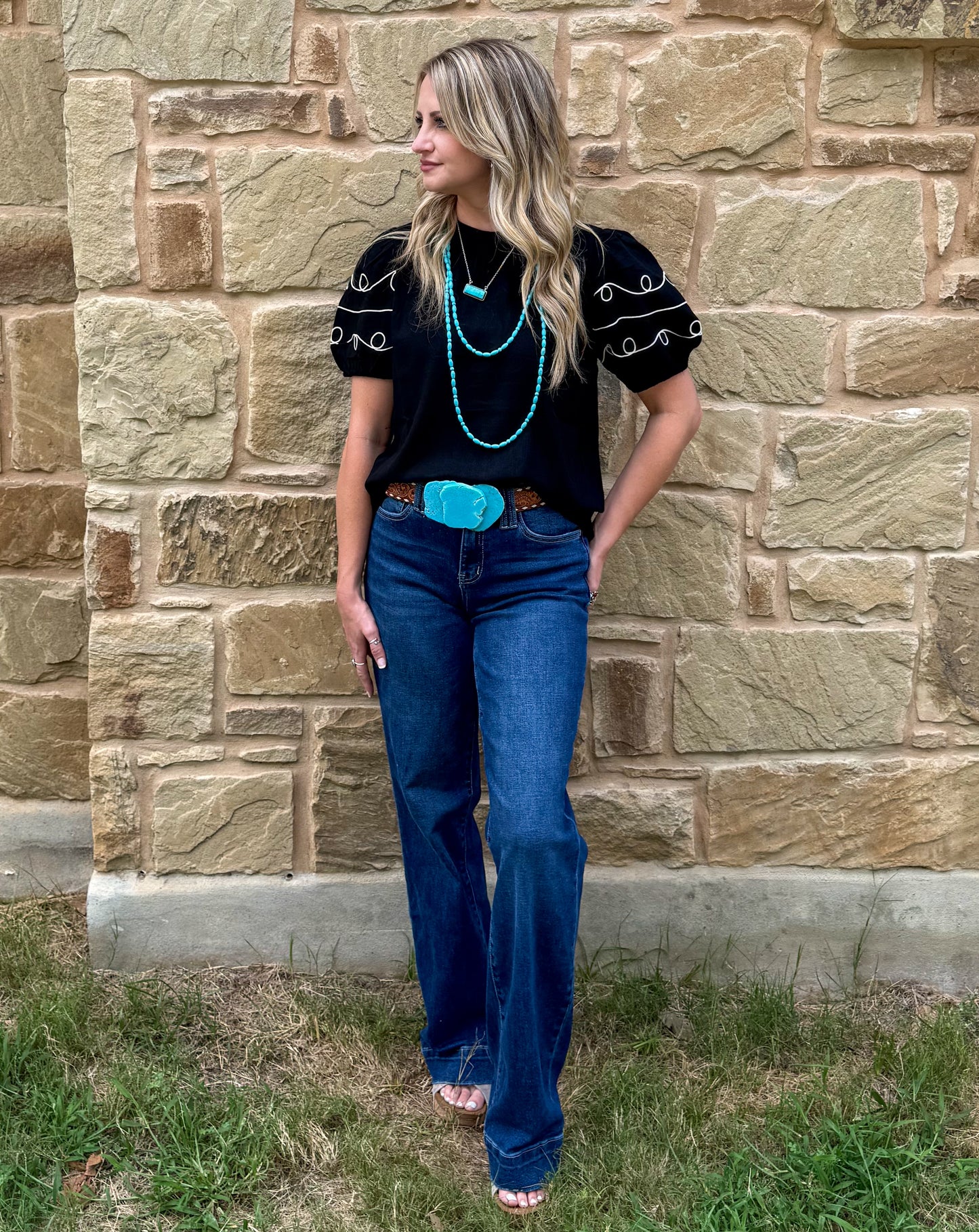 Loopty Lariat Top