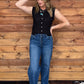 Simple Button-Up Tank *Black